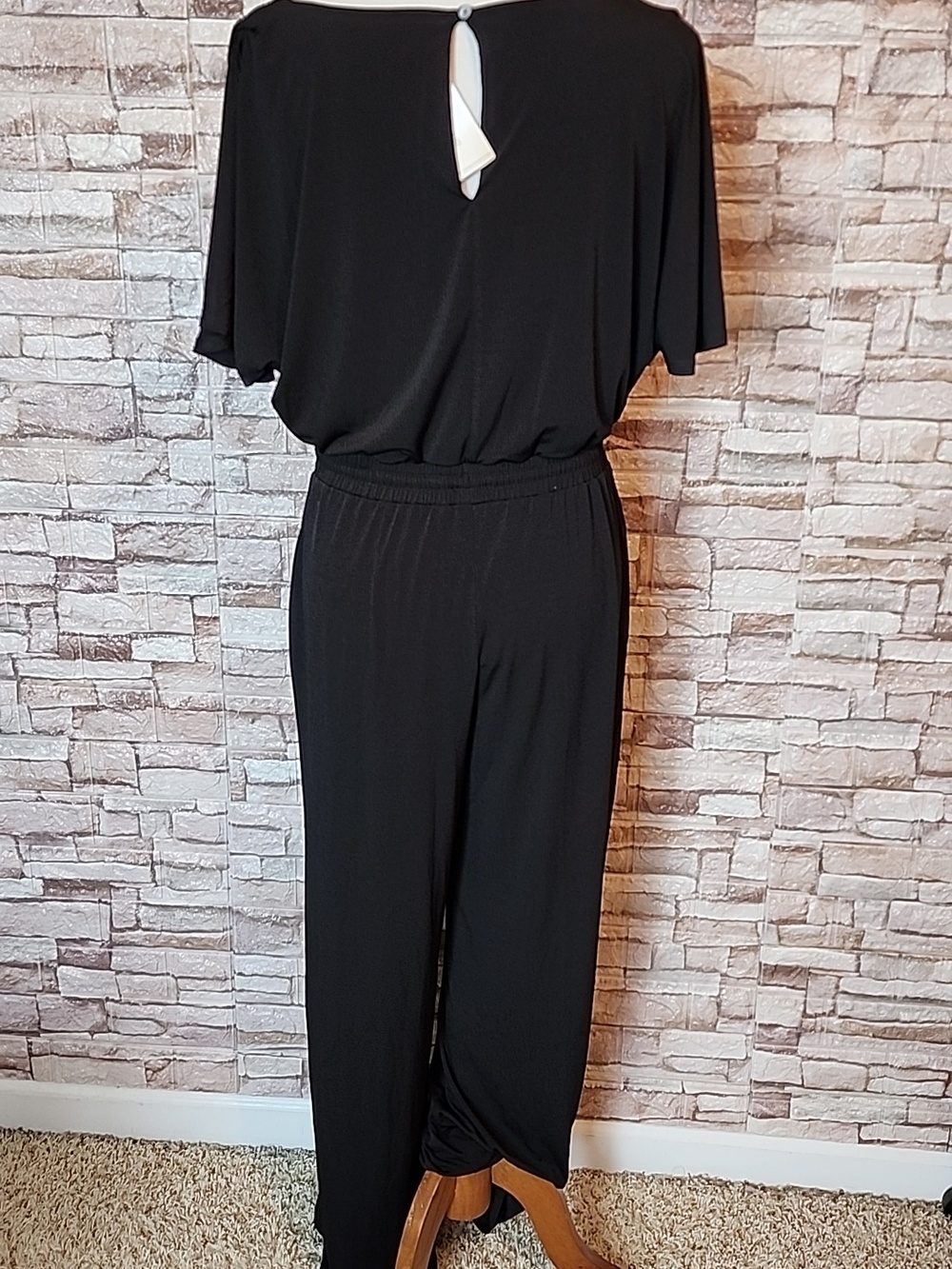 JohnPaulRichard Elegant Black Women's Jumpsuit Brand New - Picture 3 of 13